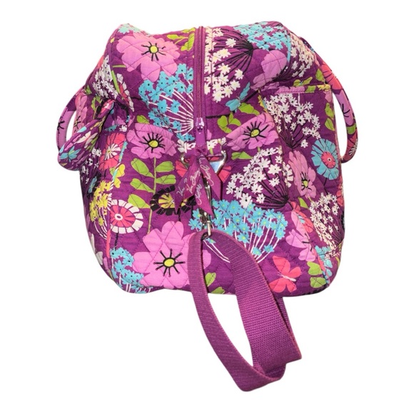 Vera Bradley “Flutterby” Pattern in bright colors. Silver hardware. BP 7 - Picture 5 of 7